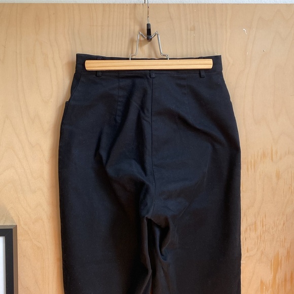 Our Second Nature | Black Cotton Stretch Pants S - Picture 7 of 9